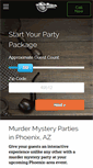 Mobile Screenshot of murdermysterypartyphoenix.com